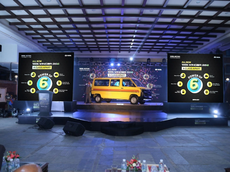 नेपाली बजारमा सिप्रदी ट्रेडिङले भित्र्यायो टाटा विङ्गर बीएस ६